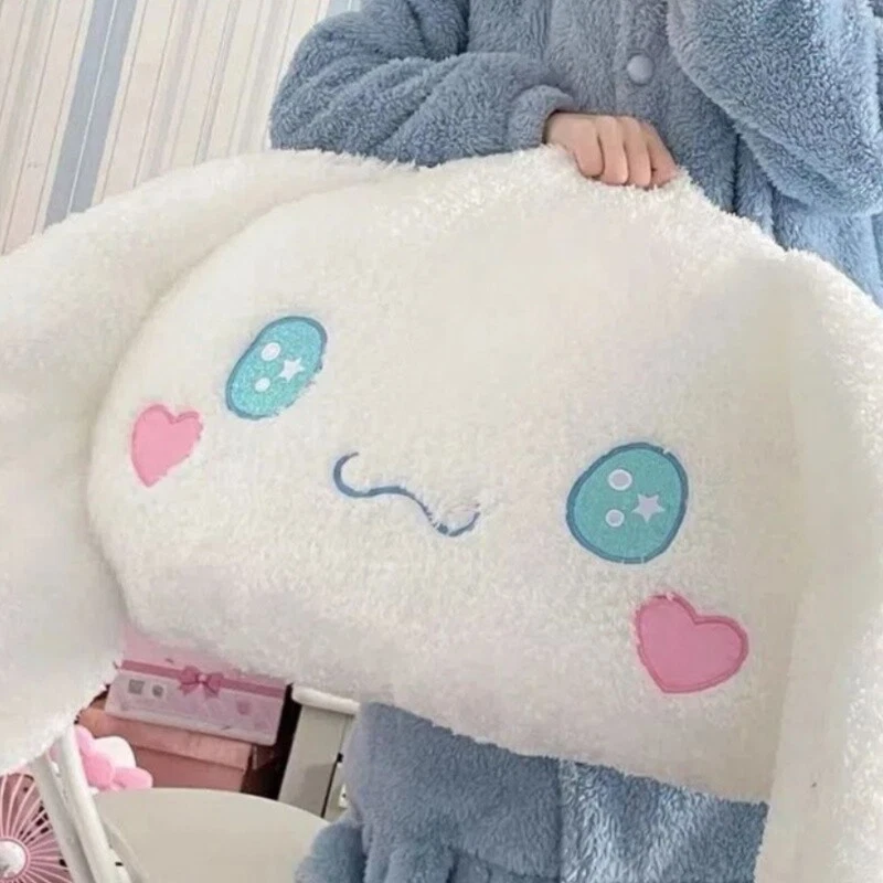 Anime Cinnamoroll Muñeca de Peluche Peluche Enorme Almohada Cojín Dormitorio Niña Kawaii Foto 4 de 4