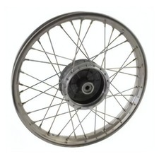 Speichenrad, 1,6x17 Zoll - Edelstahlfelge + Edelstahlspeichen