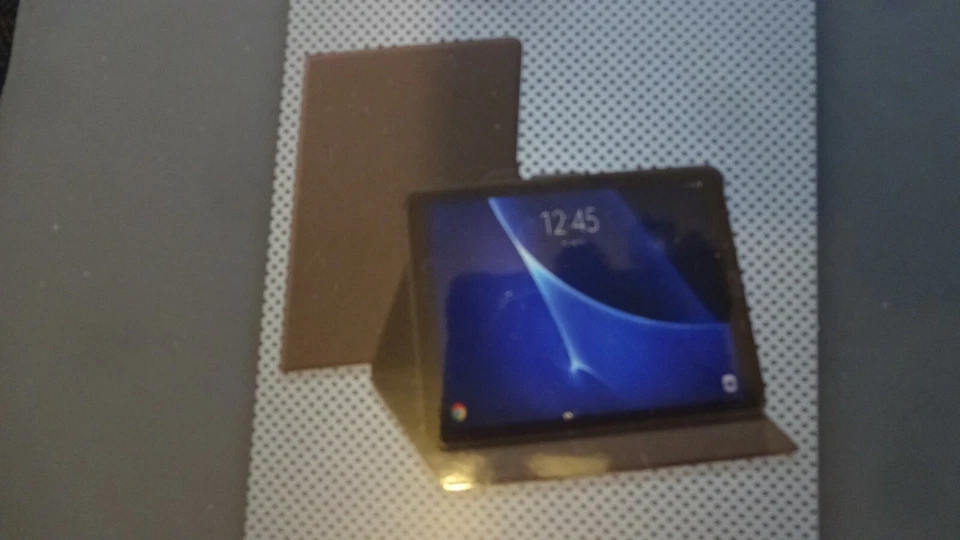 Snap-in Folio Case for Samsung Galaxy Tab 10.1" Built-in Stand Magnetic Close B - Image 3 of 4