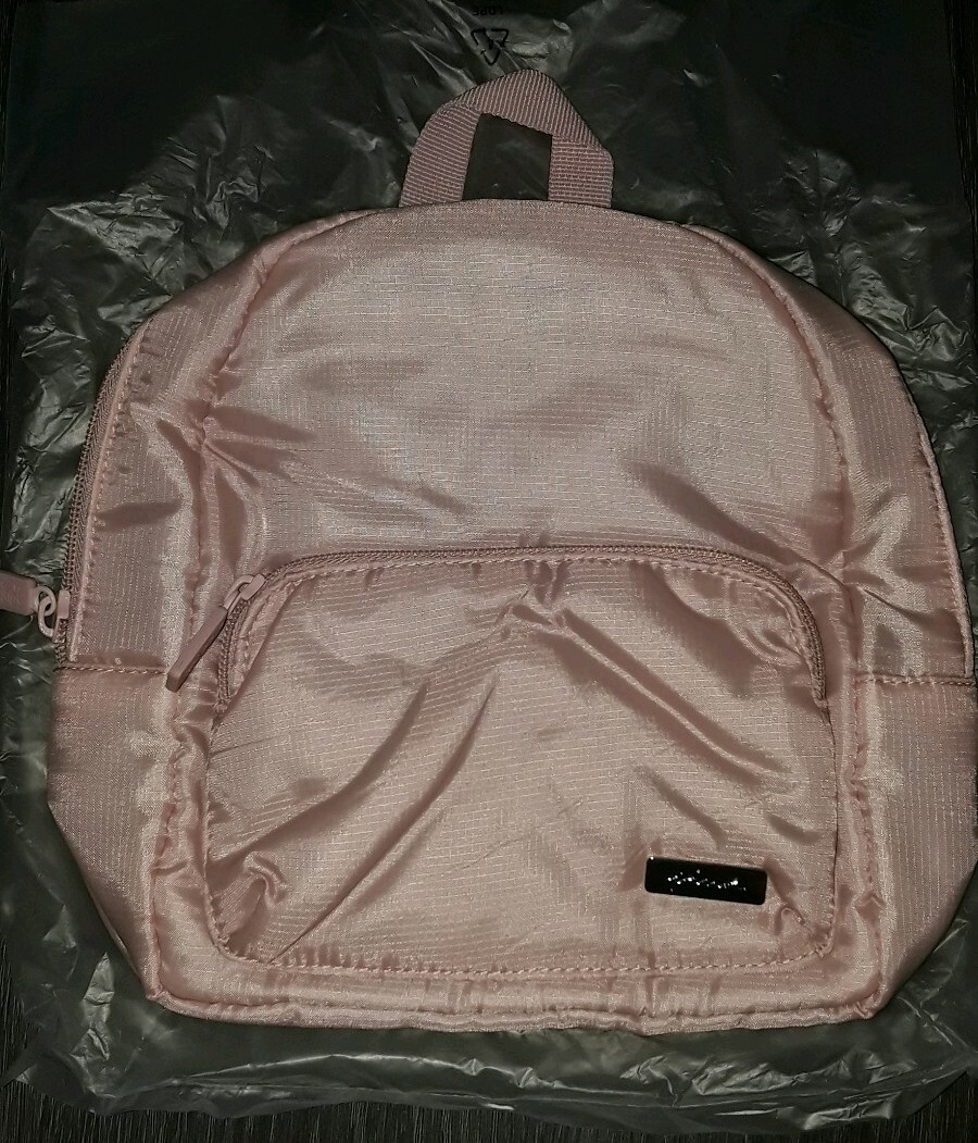 Victoria's Secret pink mini Backpack NEW chalk rose