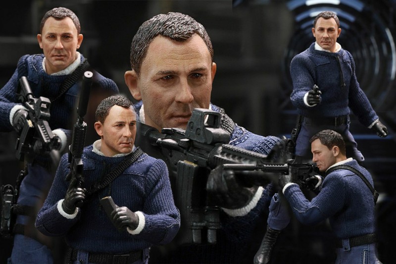 1/12 SCALE 007 JAMES BOND DANIEL CRAIG ACTION FIGURE one12 NO TIME TO DIE
