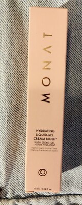 Monat Hydrating Liquid-Gel Cream Blush - Pink - 10 mL / 0.34 oz - New in Box!
