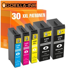 30 Patronen XXL für Lexmark 100 XL Genesis S...