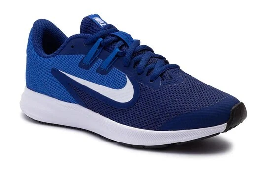 Nike Boys Downshifter 9 Casual Running Shoe AR4135 400 Royal Blue