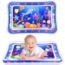 Tummy Time Water Mat Inflatable Baby Water Pl...
