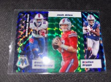 2020 Panini Mosaic Flea Flicker Green Prizm Singletary Josh Allen Diggs Buffalo