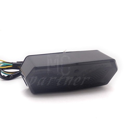 Smoke LED Tail Brake Turn Signals Light For Honda Grom MSX 125 CB/CBR650F 14-15 - Foto 3 di 10