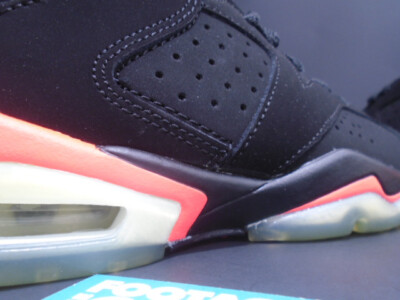 NIKE AIR JORDAN VI 6 RETRO BG BLACK INFRARED 23 RED BRED  display picture 2