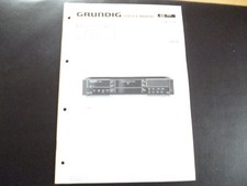 Manuale di servizio originale Grundig Fine Arts CD 12