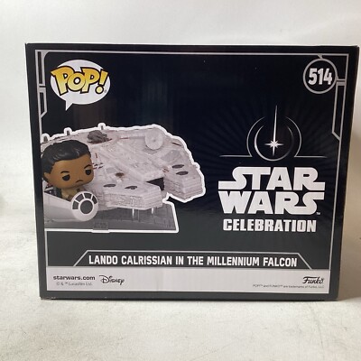 FUNKO POP! スターウォーズ 514 ミレニアムファルコン　ディズニー Funko Pop! Star Wars Galactic Convention 2022 Lando Millennium