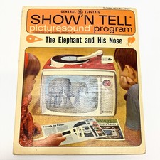 Show 'N Tell GE Picturesound Program The Elephant and His Nose 1964 ST-604