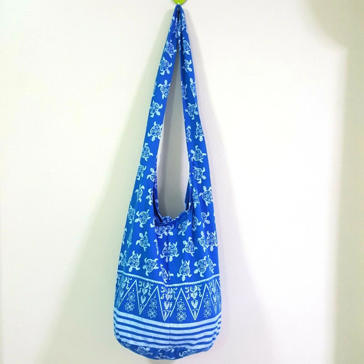  Hippie Crossbody Bag Thai Top Zip Hobo Sling Bag