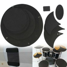 10pcs Sound-off/Quiet Drumming Practice Pad S...