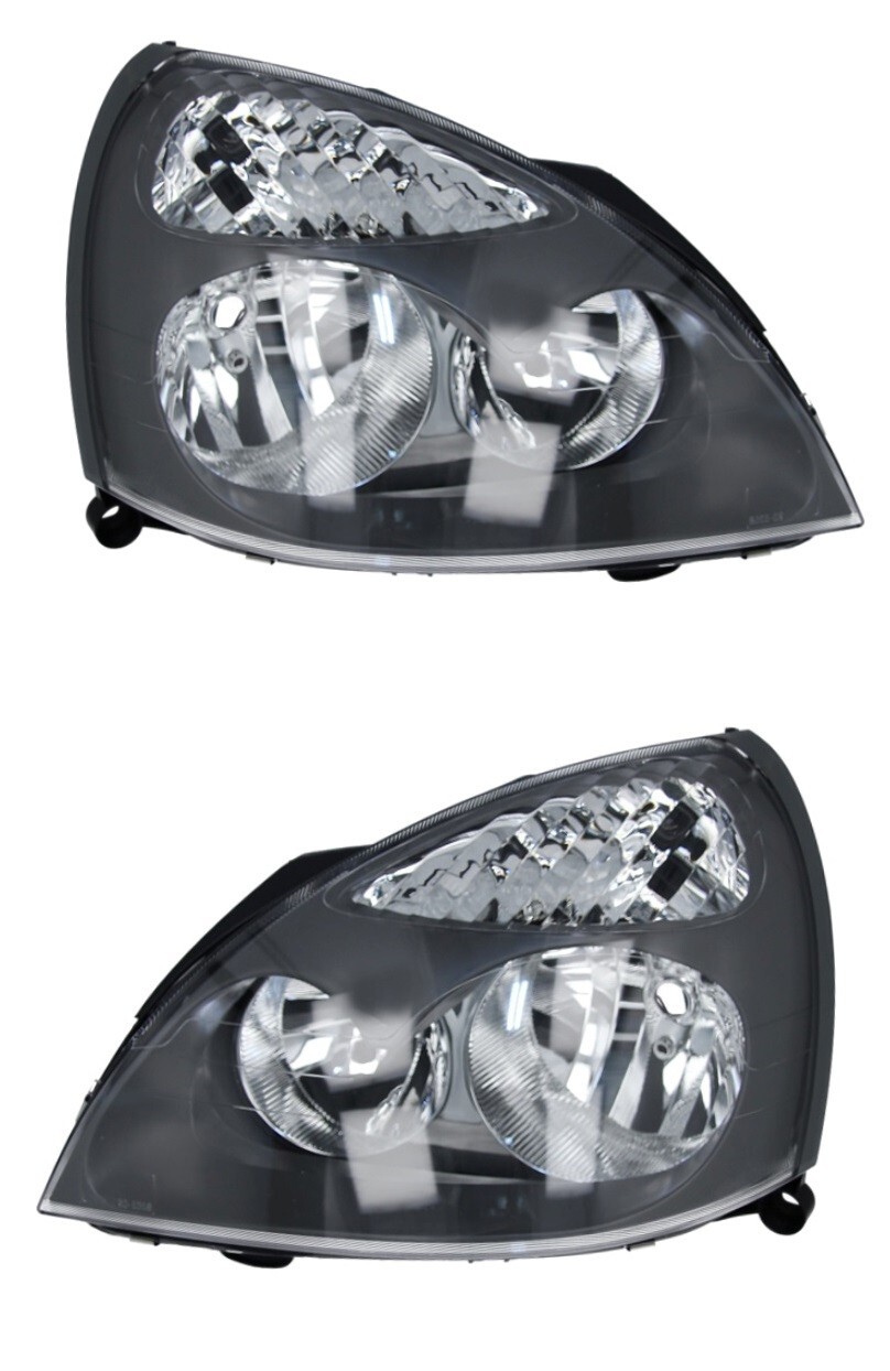 Phare Avant Gauche + Droit Électrique Renault Clio II Thalia I 2001-2009 Optique de Remplacement