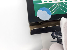 Pinball Nintendo NES Black Box 5 screw Hangtab Early Print - Near Mint - USA