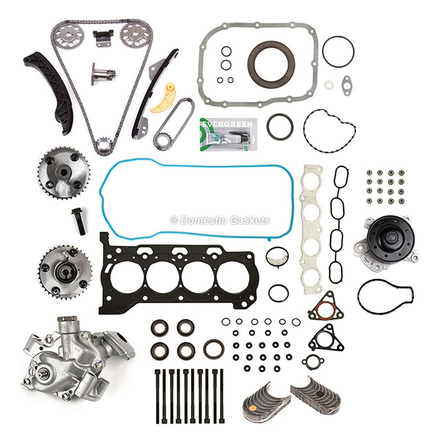 Kit de reconstrucción de motor apto para 08-14 Scion xD 1,8 L DOHC 2ZRFE Foto 2 de 4
