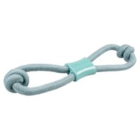 Duvo+ Hundespielzeug Zugring Mit Knoten 36X8X5Cm, Hundespaß, Zahnpflege, Blau