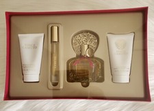 VINCE CAMUTO 4-piece Parfume/2.5oz Lotion Gel/ Travel Size Parfume NEW