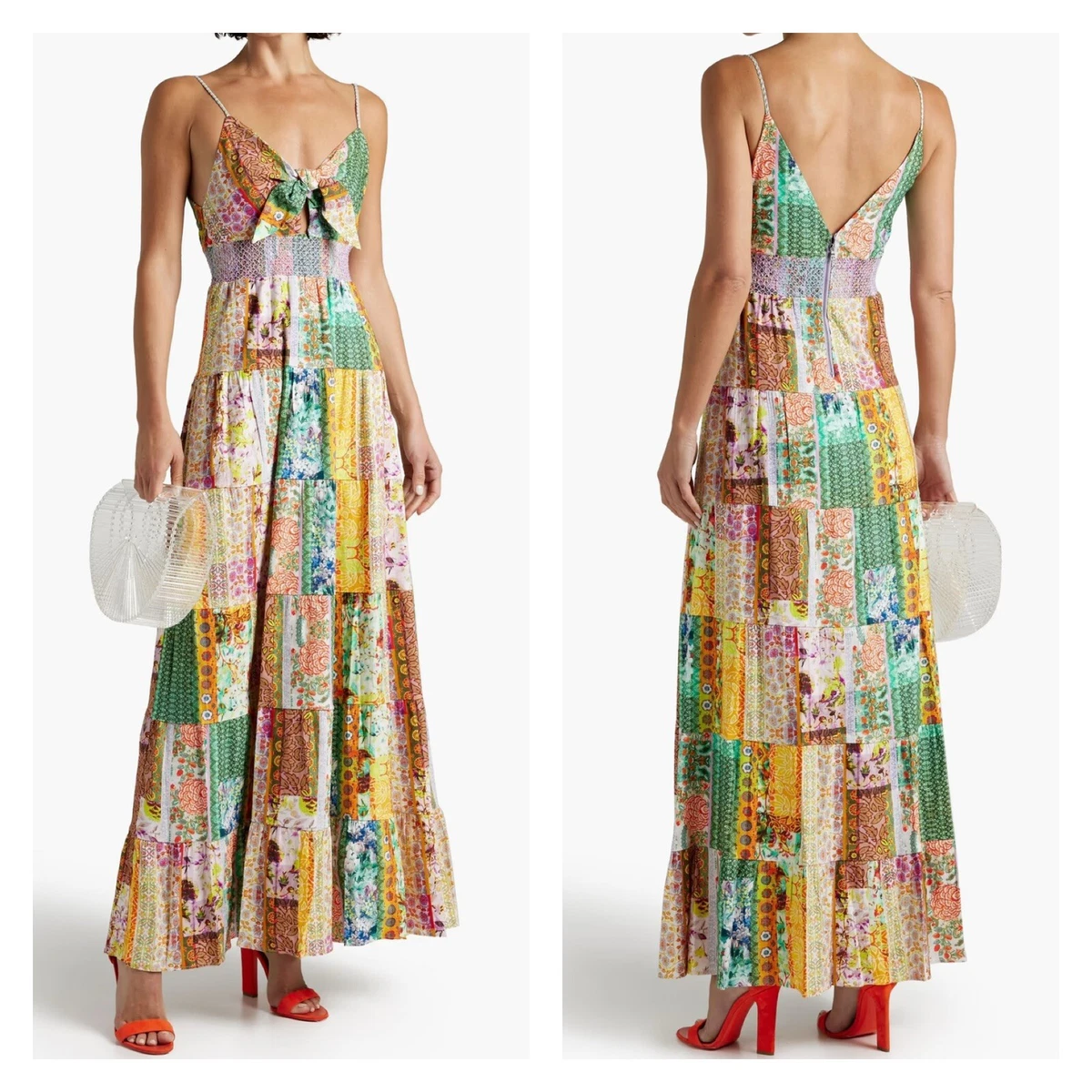 Alice and olivia karolina maxi dress sales