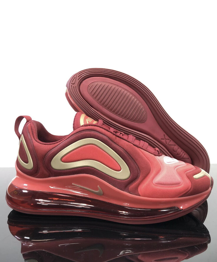 nike air max 720 red gold ironman
