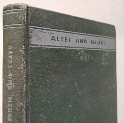1934 German Language Instruction Book Altes Und Neues Germelshausen Immense Holt