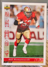 1993 Upper Deck Bill Romanowski #263 San Francisco 49ers