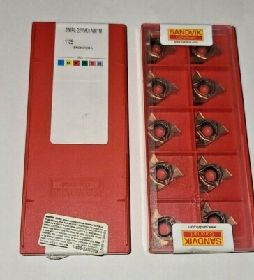266RL 22VM01A001M 1125 SANDVIK *** 10 INSERTS *** FACTORY PACK 