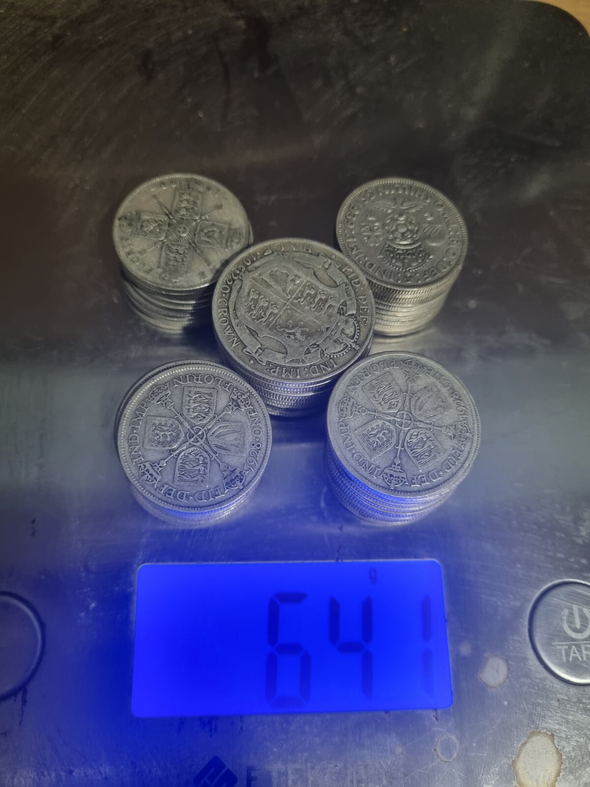 Half Crowns And Florins Job Lot Silver UK coins eBay