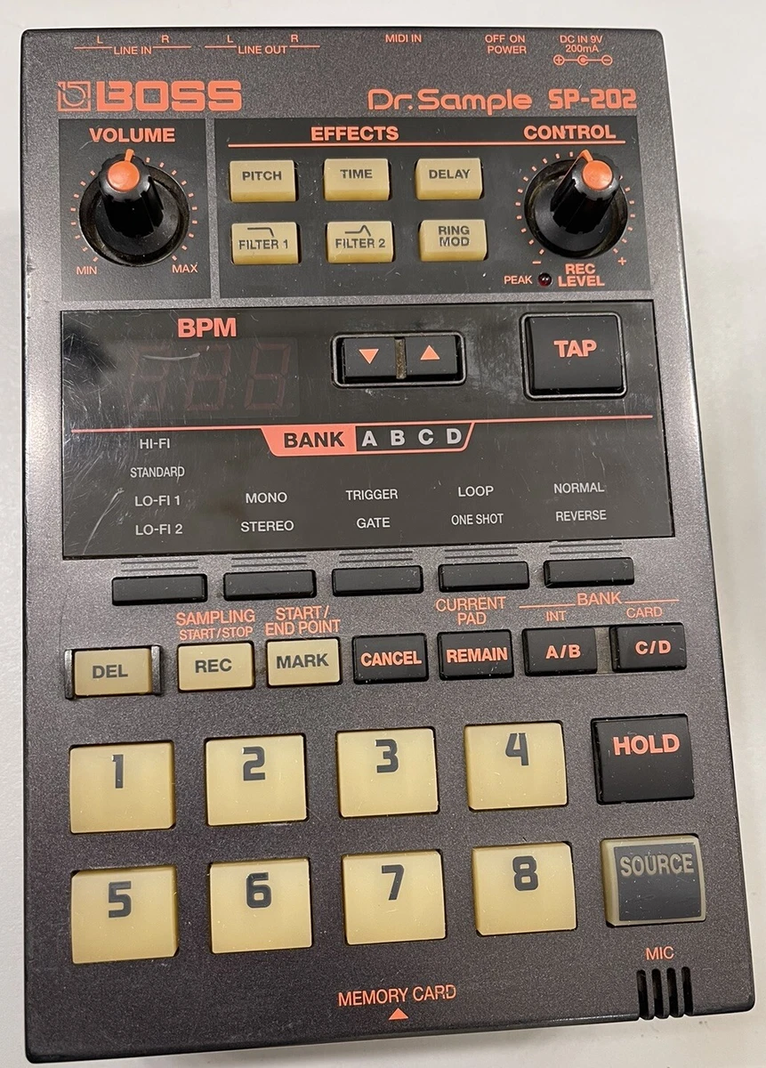 Boss SP-202 Dr Sample Vintage Sampler 761294043868 | eBay