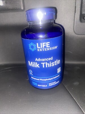 Life Extension Advanced Milk Thistle [Phospholipid Delivery], 120 softgels