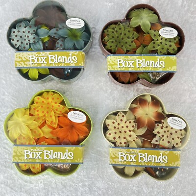 Lot of 4 Petaloo Dahlia Box Blends