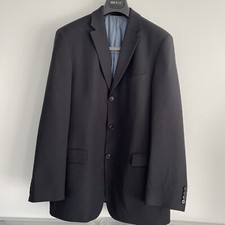 Hugo Boss Men’s Black Virgin Wool Sportcoat 42R Made In USA