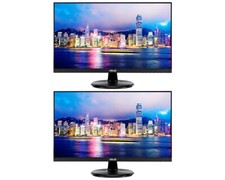 Asus VA27DQ 27-inch 1080P 75 Hz Full HD LED Backlit LCD Monitor, 2 Pack Bundle