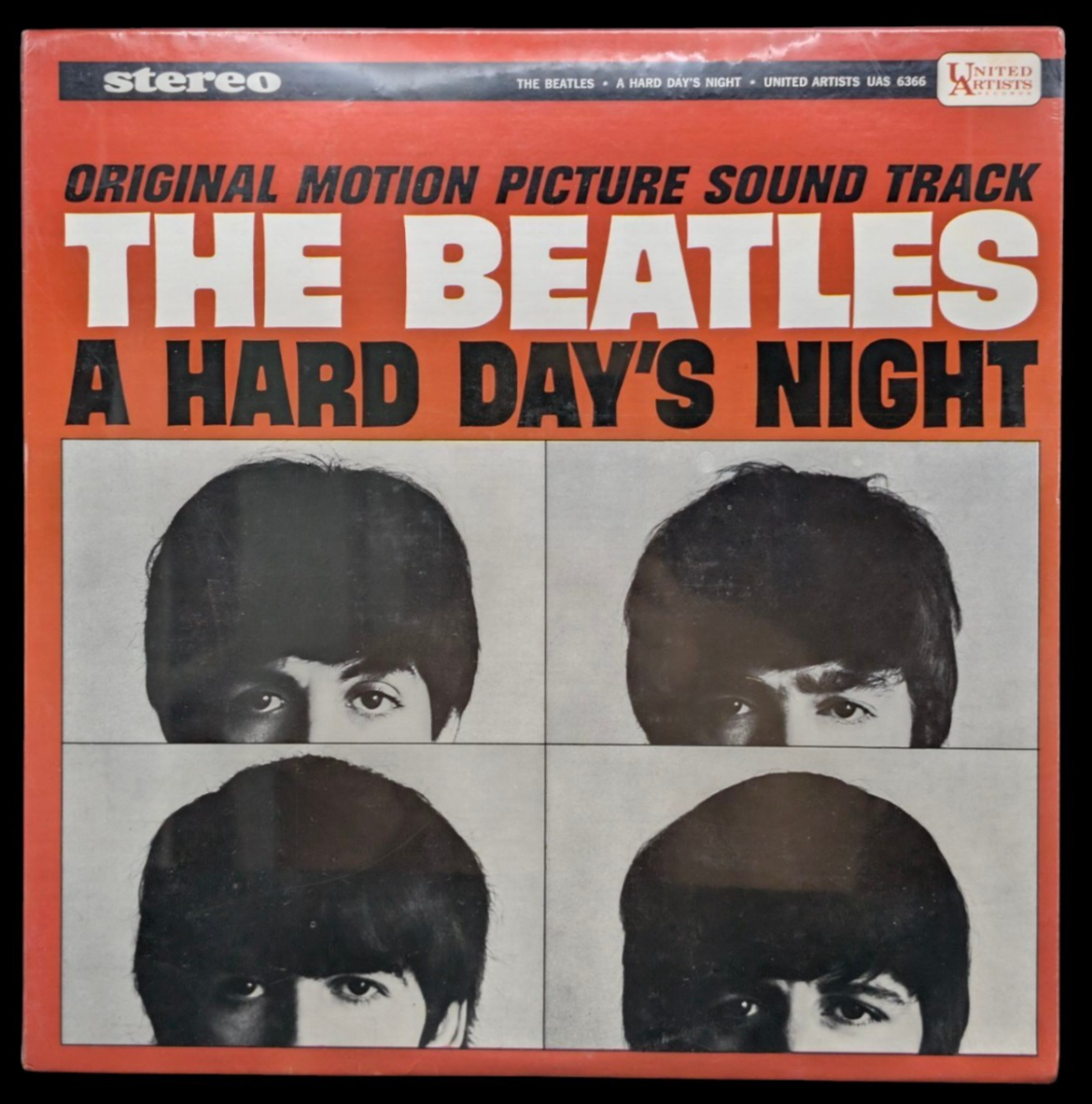 SEALED, The Beatles – A Hard Day's Night UAS 6366, 3rd pressing, US, 1966-1977