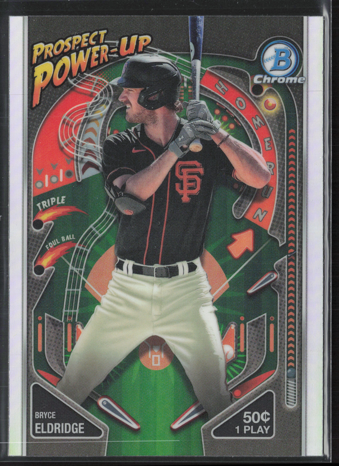 2024 Bowman Bryce Eldridge PP-19 Prospect Power-Up | San Francisco Giants
