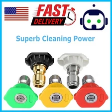 5 Nozzle Tip for 4000 PSI High Pressure Washer Gun Car Wash Foam Spray Replace