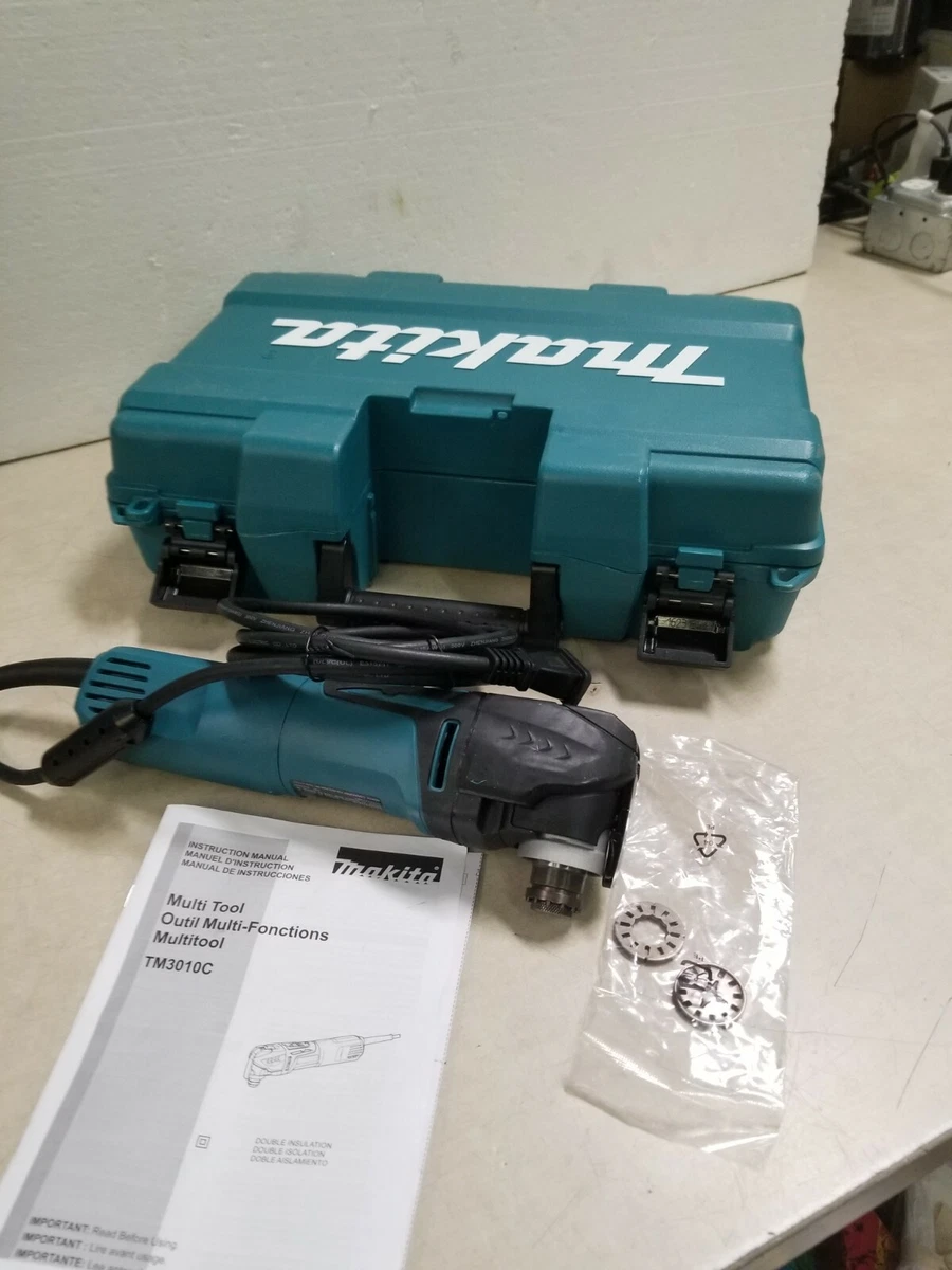 Makita TM3010CX1 3 Amp Variable-Speed Oscillating Multi-Tool Kit