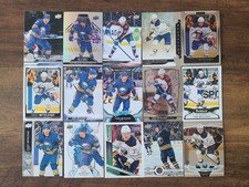 Huge Lot of 15 Casey Mittelstadt Hockey Cards.