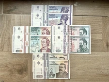 ROMANIAN BANKNOTE SET 8 pieces 1993