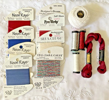Needlepoint Embroidery Thread Collection Lot ...