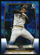 2023 Bowman Chrome Sapphire Juan Soto #96 Baseball Card