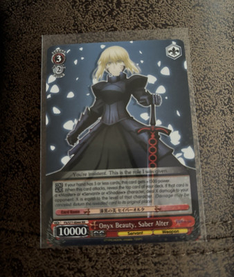 Weiss Schwarz Onyx Beauty, Saber Alter R EN FS/S36-E048 10000