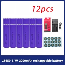 12-36 pack  lithium battery 3200mAh for flashlight doorbell electric toys