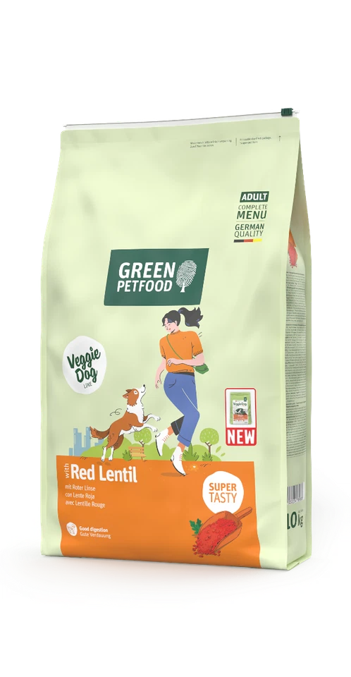 JOSERA Green Petfood with Red Lentil (2x 10kg) | vegetarisch mit roter Linse