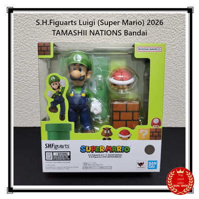 S.H.Figuarts Luigi (Super Mario) 2026 TAMASHII NATIONS Bandai