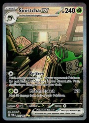 Sinistcha ex 210/167 Twilight Masquerade Special Illustration Rare