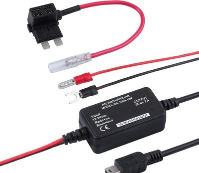 Dashcam Hardwire Kit 5m Mini USB 12-24V   Nextbase NBDVRS2HK-S WIE NEU