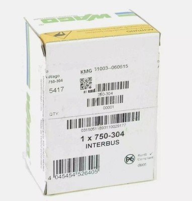 New In Box WAGO 750-304  PLC Module 750-304  750-304