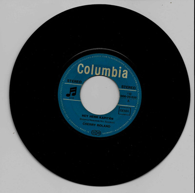 Cherry Roland   Hey Herr Kapitän / Pretty Old Lady/COLUMBIA GER VG+