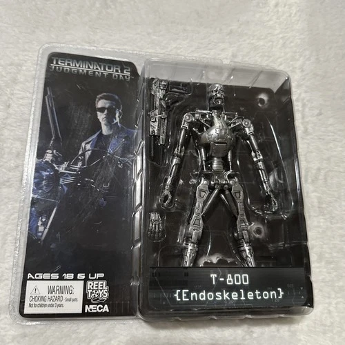 NECA The Terminator 2 T-800 Endoskeleton PVC Action Figure Collectible - New